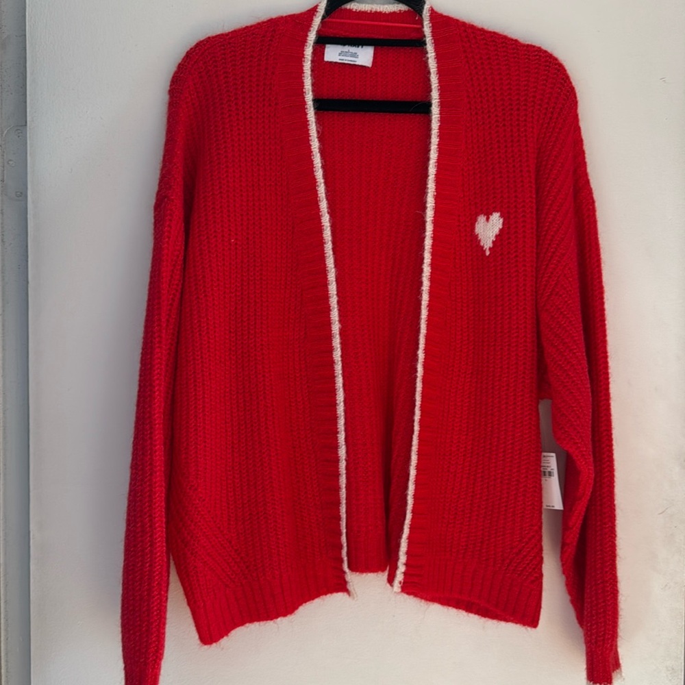 Old Navy valentine cardigan